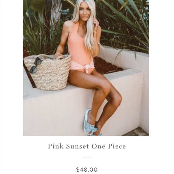 Shop Stevie Other - Shop Stevie coral one piece Shop Stevie Other - Shop Stevie coral one piece